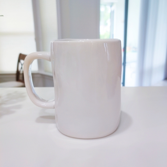 📦 SOLD Rae Dunn Artisan Collection Large Letter "Darling" White Ceramic Mug - Picture 2 of 5